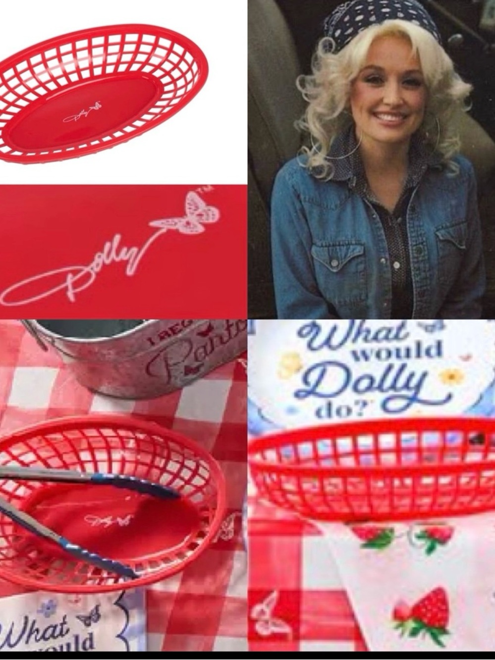 Dolly Parton limited edition baskets